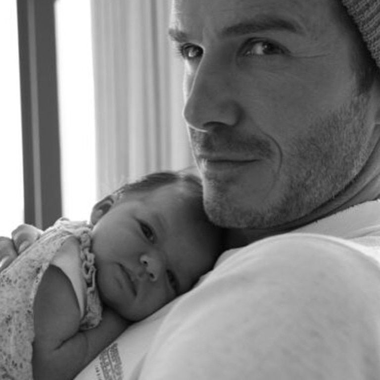 "Possibly my favourite picture of Harper of all time... 4 beautiful years with the most amazing little girl... Happy birthday big girl... " Picture: David Beckham/Instagram