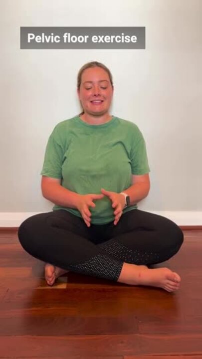 Pelvic floor exercise