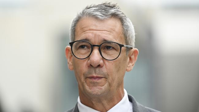 The former ACT Director of Public Prosecutions Shane Drumgold resigned over Mr Sofronoff’s findings. Picture: NCA NewsWire / Martin Ollman