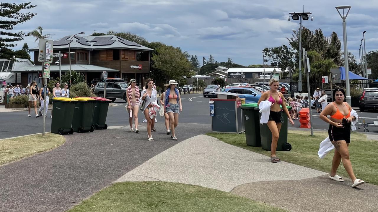 Byron Bay Schoolies. Picture: Savannah Pocock