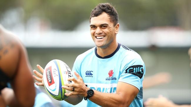 Karmichael Hunt partners AAC in the centres. Picture: Getty