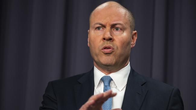 ‘If we want to maintain our living standards, generate higher wages and create more jobs, Australia has no alternative other than to pursue economic reform,” Treasurer Josh Frydenberg said in response to the IGR. Picture: NCA NewsWire / Martin Ollman