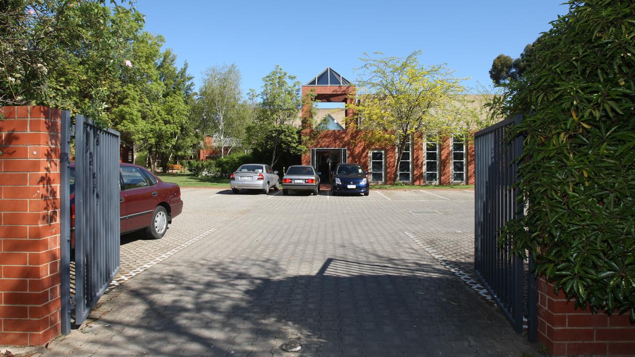 The school’s exterior, located just four kilometres from the Adelaide CBD.