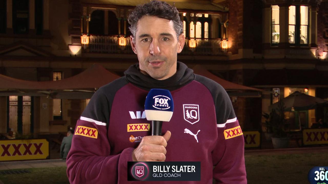 Billy Slater on Monday night's NRL 360.