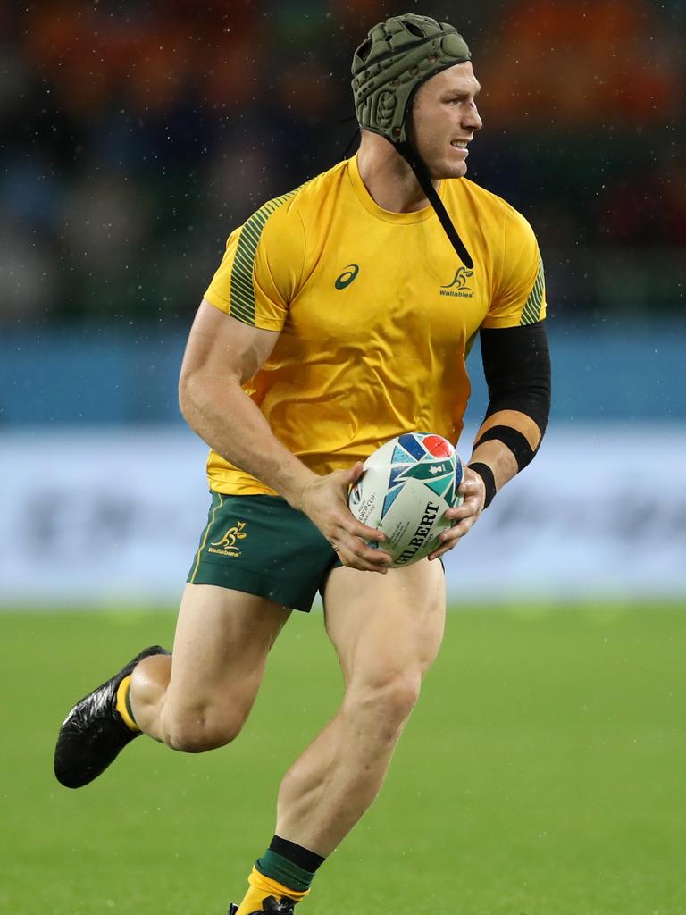 Pocock in action at 2019 Rugby World Cup. Picture: Cameron Spencer/Getty Images