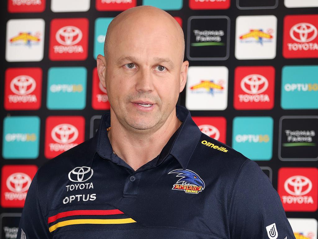 Nicks took over as Adelaide’s senior coach last season. Picture Sarah Reed