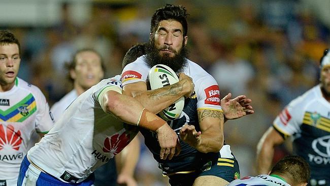 James Tamou on the charge.