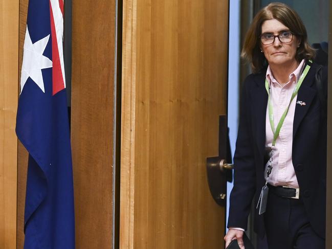 Governor of the Reserve Bank of Australia Michele Bullock told renters they were better off in her first speech. Picture: NCA NewsWire / Martin Ollman