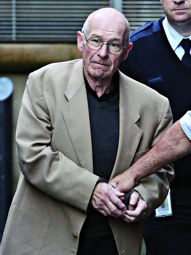 Rogerson during the trial for the murder of Jamie Gao. Picture: Adam Yip