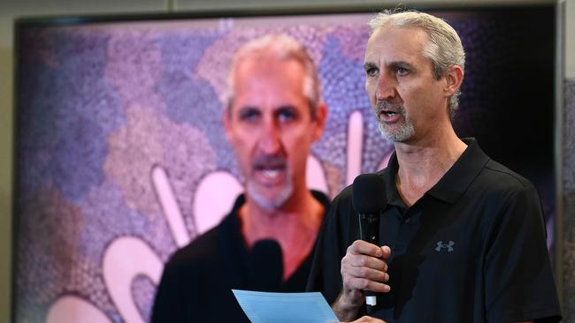 Gillespie recently spoke on behalf of cricket as the nation’s sporting codes came together to support the Indigenous Voice to Parliament. (Photo by Quinn Rooney/Getty Images)