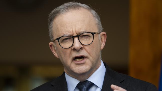 Prime Minister Anthony Albanese is yet to be briefed on the cyber attack. Picture: NCA NewsWire / Martin Ollman