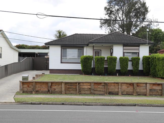 The Lalor Park property which two teens allegedly tried to light on fire. Picture: Rohan Kelly