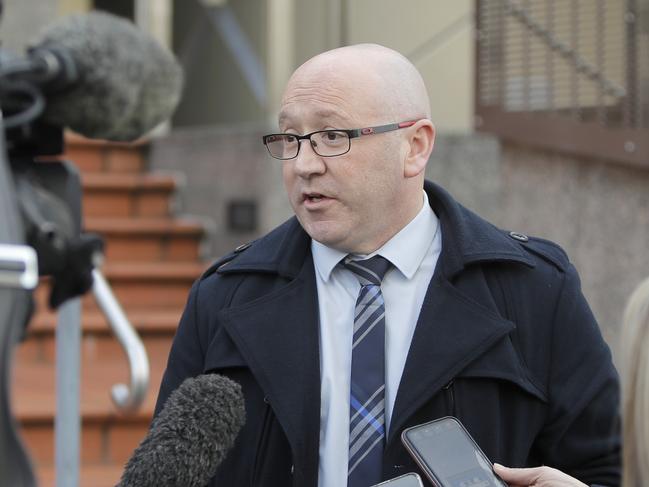 Police Association assistant secretary Andrew Bennett. Picture: PATRICK GEE