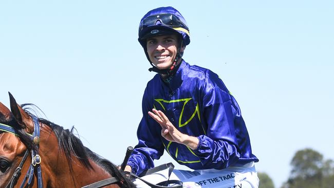 Apprentice Jett Stanley can land a race to race double with Choice Legend and Supreme Wind. Picture: Getty Images