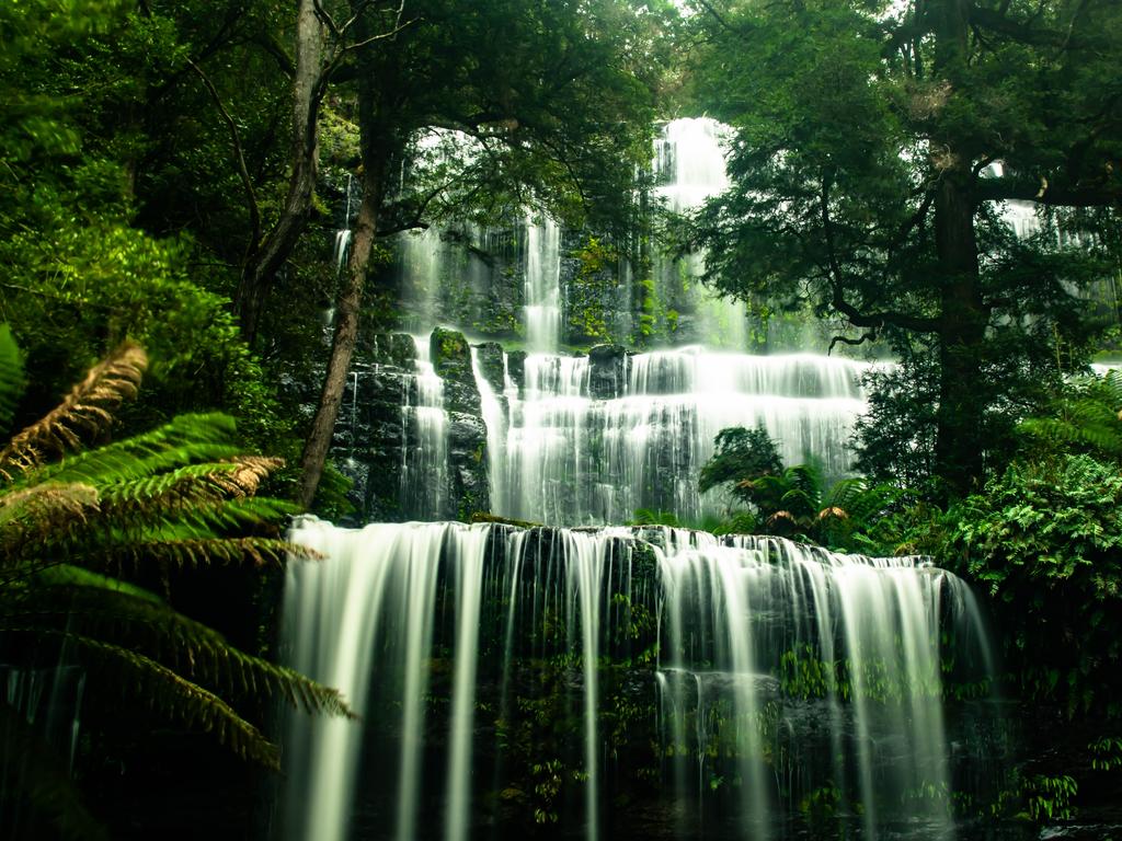 Reader picture for your Focus on Tasmania. Russell Falls, National Park. Picture: Neville Hodges ***ONE TIME USE ONLY***