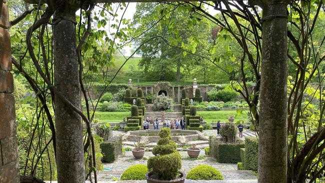 The stunning gardens of Mapperton, home of the Countess of Sandwich.