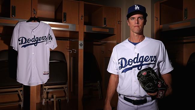 Los Angeles Dodgers on X: Zack Greinke smirks as he talks about