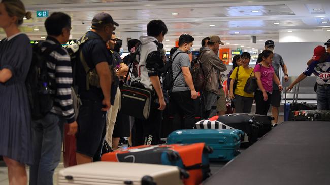 (File image) The NSW Agriculture Minister wants extra baggage checks and decontamination for arrivals from Bali. Picture: AAP Image/Steven Saphore