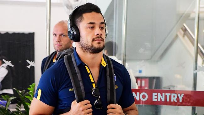 Jarryd Hayne is leaving a tough season behind. (Justin Kennedy)