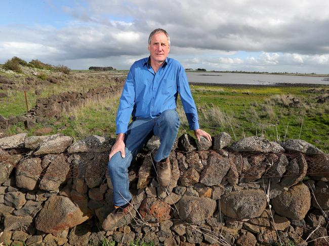 Wind farm objector Hamish Cumming. Picture: David Geraghty/The Australian