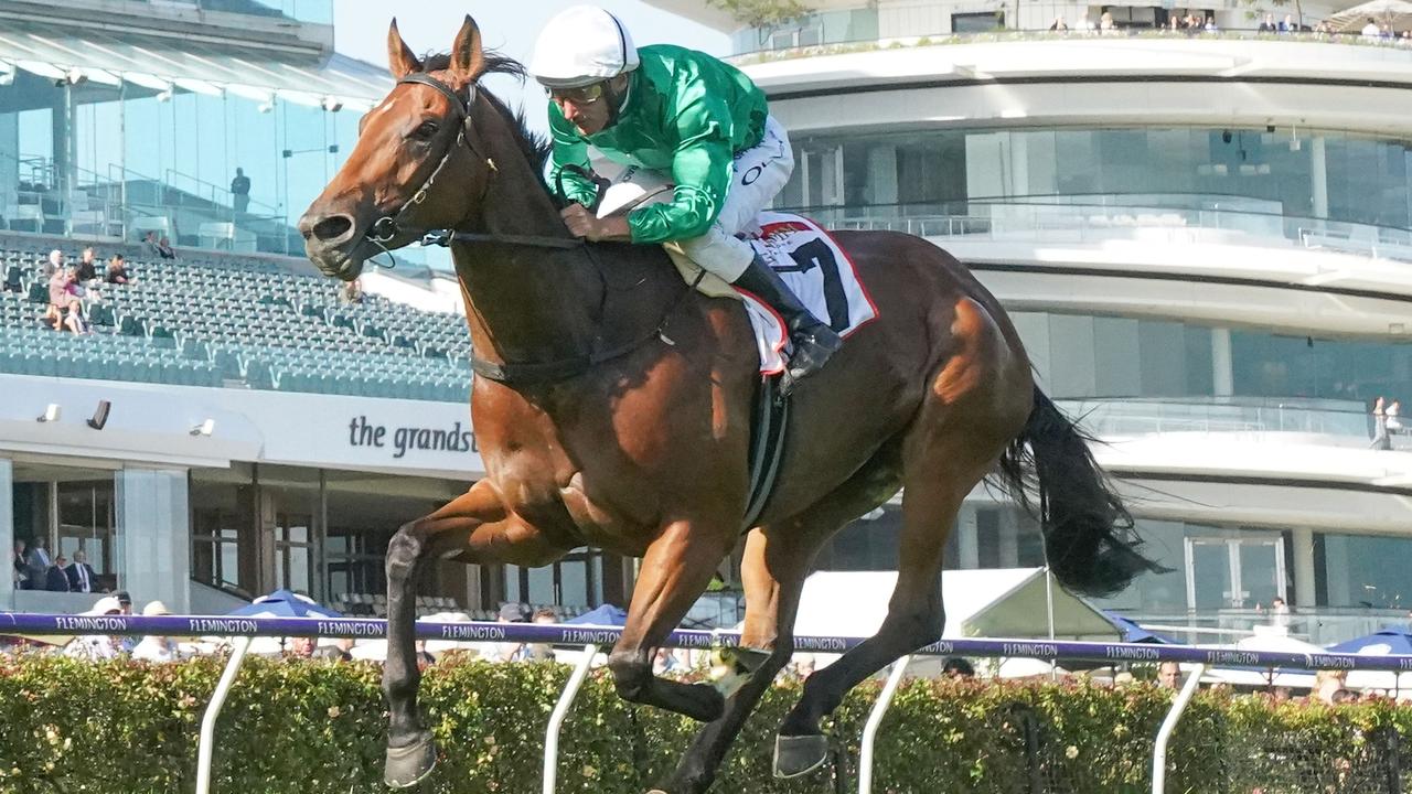 Smart filly Scorched Earth can bounce back to winning ways in Friday night's Group 3 Typhoon Tracy Stakes at The Valley. Picture : Racing Photos via Getty Images.