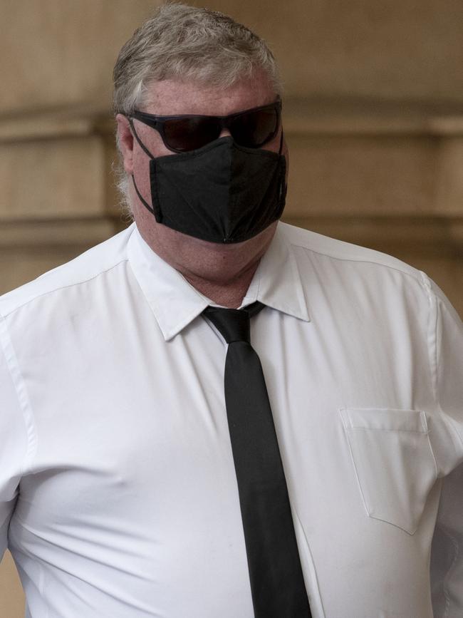 Anthony Virgo outside court at an earlier appearance. Picture: NCA NewsWire/Naomi Jellicoe