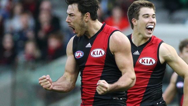 Michael Hibberd has played his last game for Essendon. Picture: George Salpigtidis