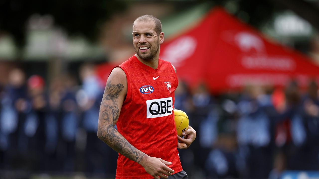 Buddy Franklin has put contract talks with the Swans on hold. Photo by Phil Hillyard