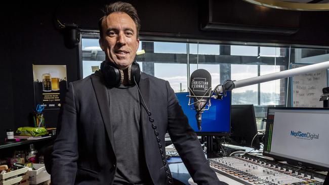 GOLD FM breakfast host Christian O’Connell has marked a career milestone. Picture: Jake Nowakowski