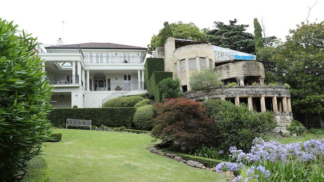 A vacant house in the exclusive encalve of Mosman in Sydney.