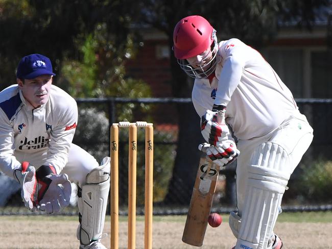 Bowlers found Eoghan Delany difficult to remove all season after his fast start. 