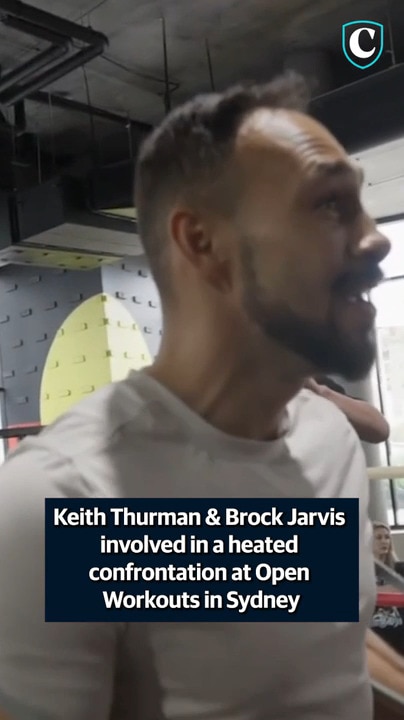 Wild scenes in Thurman/Jarvis open workout