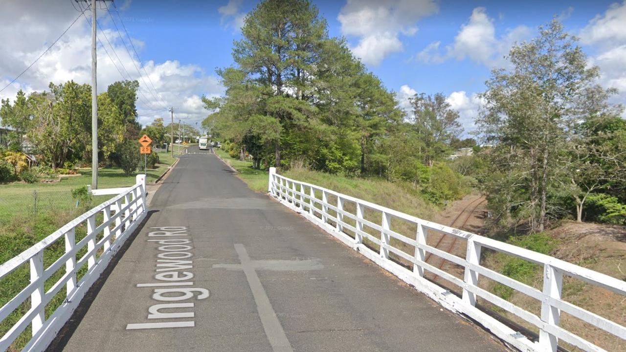 Inglewood Rd Bridge in Monkland, Gympie is set to get an upgrade. Picture: Google