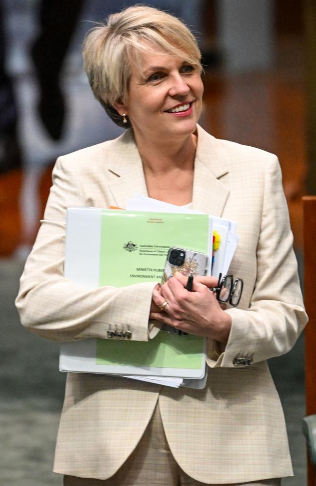 Federal Environment Minister Tanya Plibersek said the Albanese Government was investing more than $500 million to better protect threatened plants and animals and tackle feral animals and weeds killing native species. (Photo by Tracey Nearmy/Getty Images)