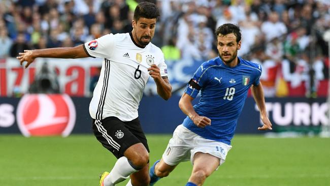 Germany midfielder Sami Khedira.