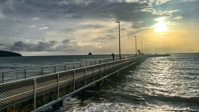 The Palm Cove Jetty. Picture: David Draycott