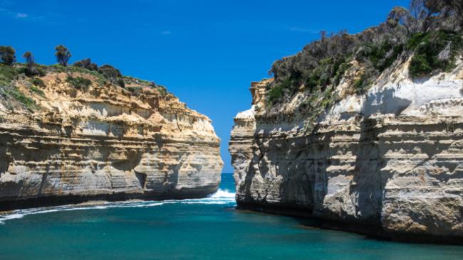 The stunning Loch Ard gorge is named after a famous wreck, which was washed up in the gorge in 1878. Picture: HWT Library.