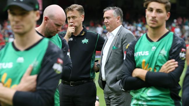 Eddie McGuire after the BBL Grand Final. Picture: Michael Klein