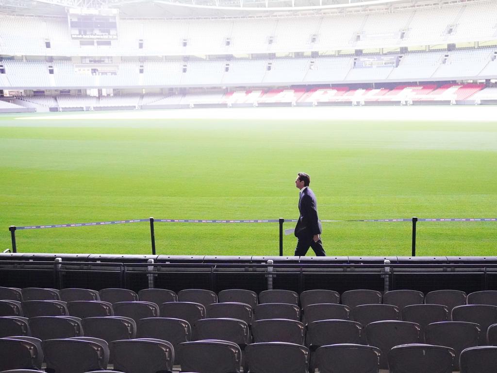 AFL CEO Gillon McLachlan confirmed Victorian clubs would move to Queensland.