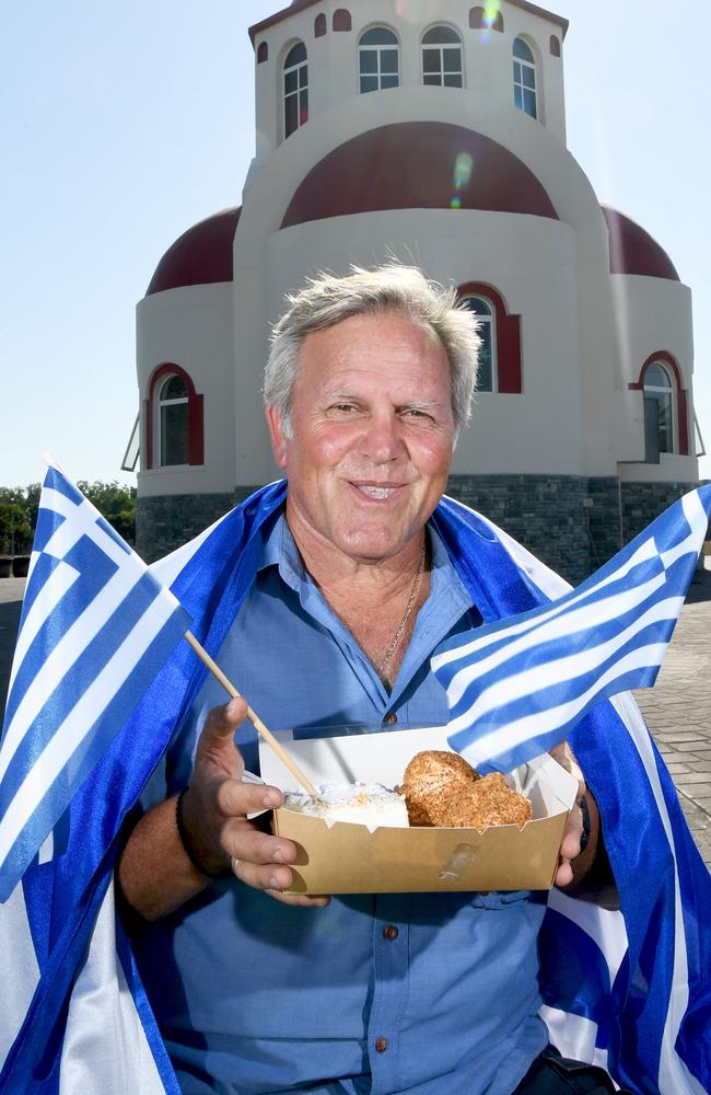 Darwin Greek Community President Nick Poniris condemned the letter. Picture Katrina Bridgeford.