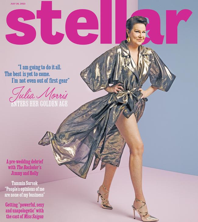 Julia Morris on the cover of this weekend’s issue of Stellar.