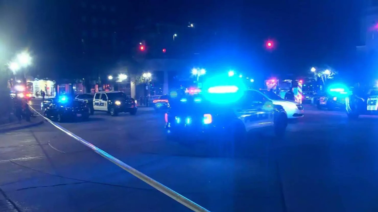 Four dead and 18 injured after 100 shots fired in suspected contract killing in Birmingham, Alabama