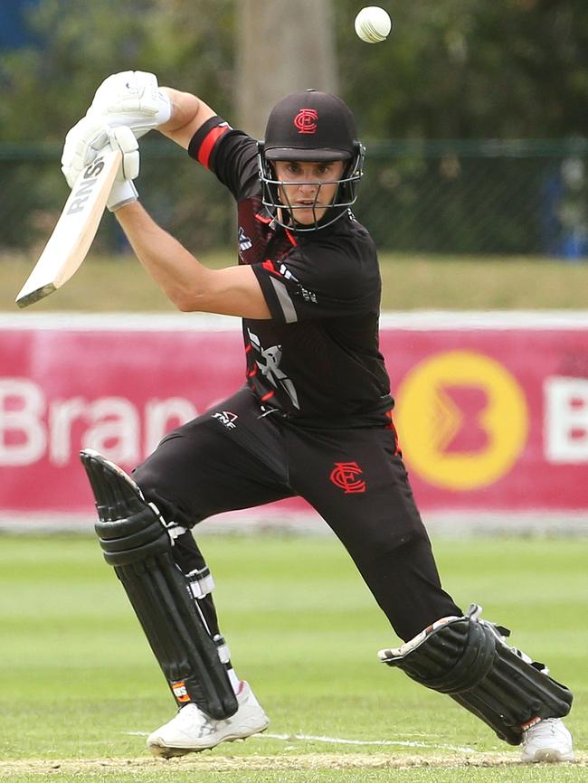 James Seymour in action for Essendon. Picture: Hamish Blair