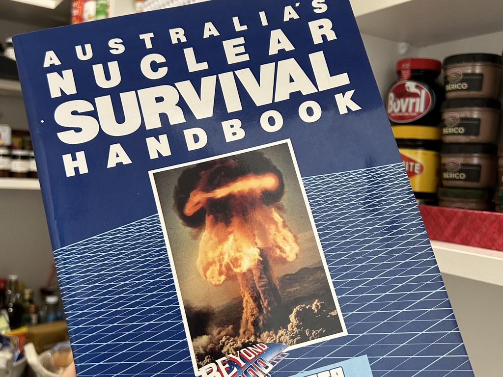 Australia's Nuclear Survival Handbook was produced 40 years ago for “all” Aussie homes at the height of the Cold War fears of armageddon.