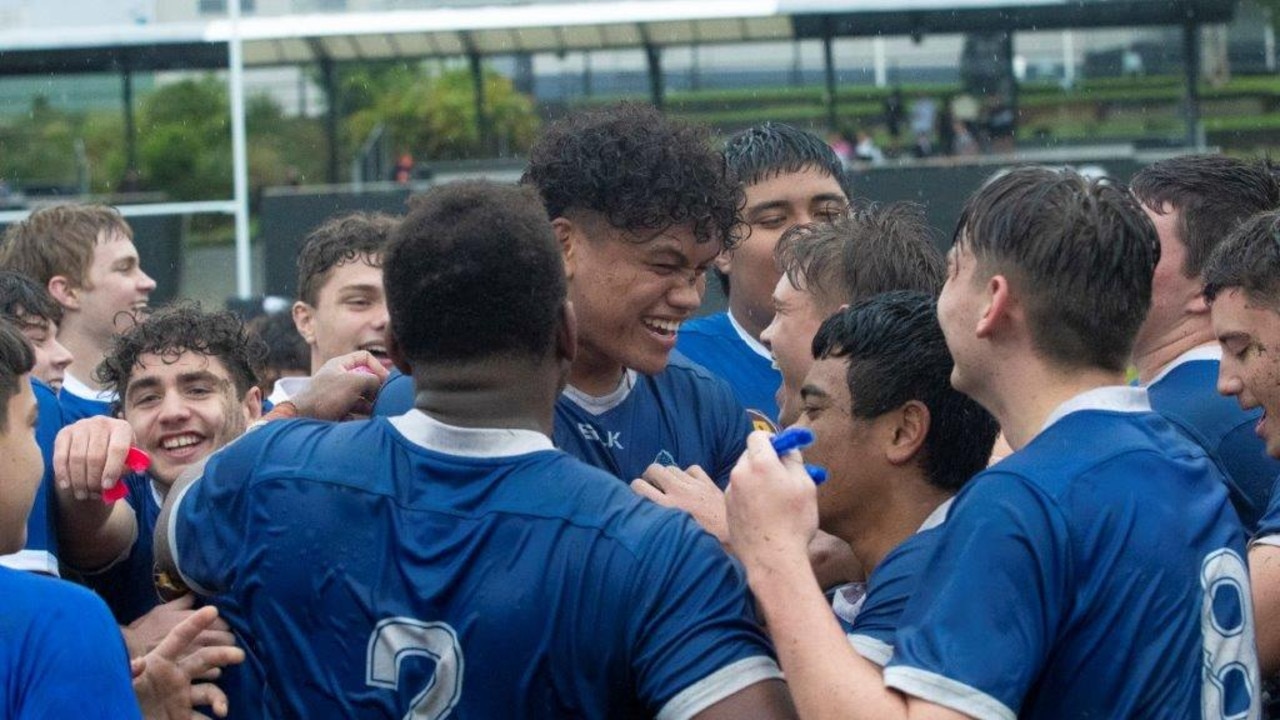 St Edmund's College First XV rugby team.