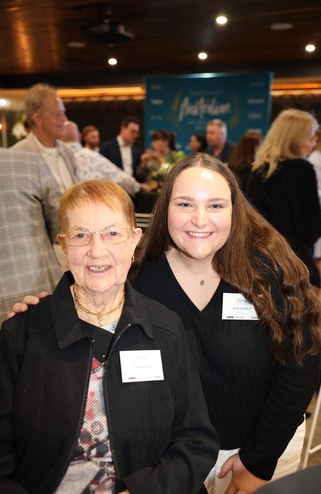 June Gleadhill and Kate Gleadhill at the Gold Coast Australian of the Year Awards 2024 at Skypoint Q1 for Gold Coast at Large. Picture, Portia Large.