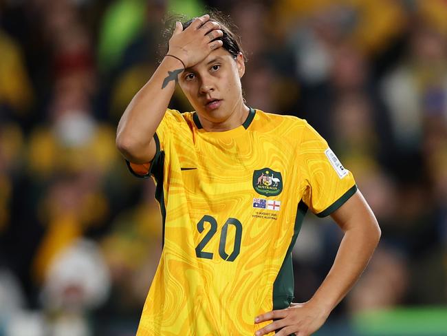 Football Australia have been accused of ‘double standards’ over their handling of Sam Kerr’s case. Picture: Getty