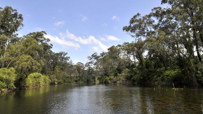 The Georges River.