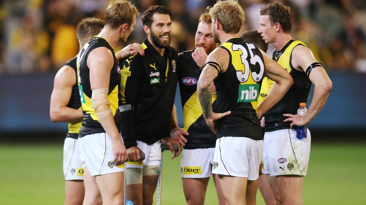 Richmond is expecting Alex Rance will miss the rest of the season due to a knee injury. Picture: Michael Dodge. 