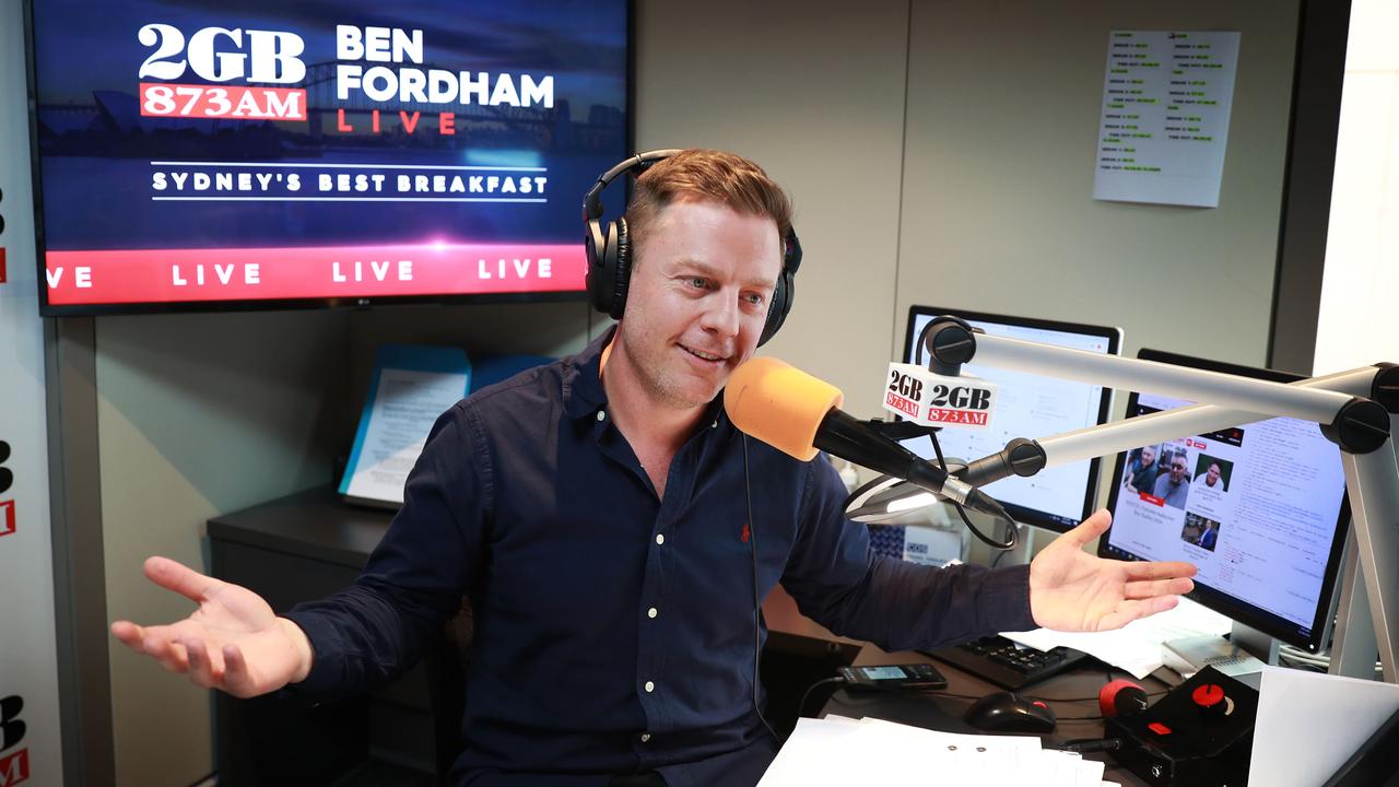 22GB radio host Ben Fordham. Picture: John Feder